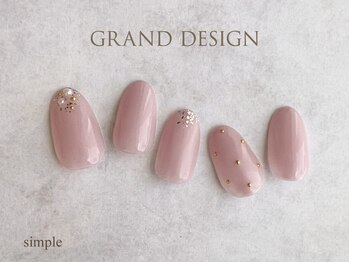 グランドデザイン 岐阜店(GRAND DESIGN)/シンプルネイル