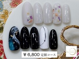 【¥6,800 定額アートコース】
