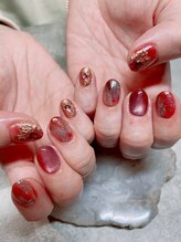 ステムネイル 下北沢(stem nail)/赤　ムラサキ　マグ