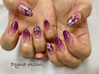 ダイナ ムーン(Dyna moon.)/手書き桜ネイル