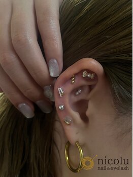 ニコル(nicolu)/耳ツボジュエリー