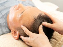 ヘッドマッサージ/ヘッドスパ/もみほぐし