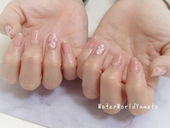 ウォーターワールド 大和店(WATER WORLD)の写真/60分時間内アート4本まで¥5000(初回)『早い×安い×高技術！』主婦の味方！【お得なクーポン有★必見!!】