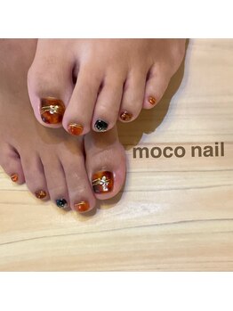 モコネイル(moco nail)/【フット】持ち込みデザイン