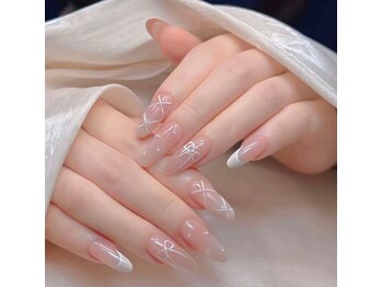 ヘブン ネイル 鶯谷(HEAVEN Nail)/やさしくてキュートなデザイン