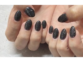 きらきらフラッシュネイル