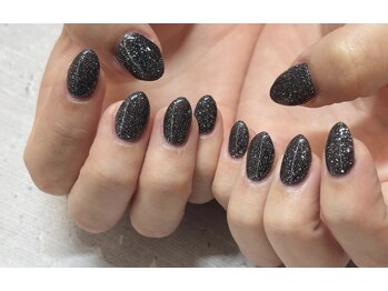 ネイルアンドアイラッシュスタジオ シュシュ(chouchou)/きらきらフラッシュネイル