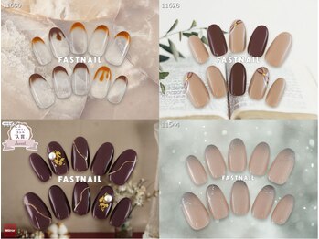 ファストネイル 越谷レイクタウン店(FAST NAIL)/定額 ¥5410 ◆ シンプルAコース