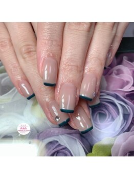 ネイルサロン アンク 芦屋(Ankh)/スキニーフレンチ