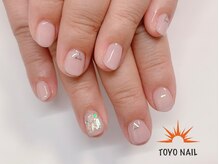 トヨネイル(TOYO NAIL)/シンプルピンク☆