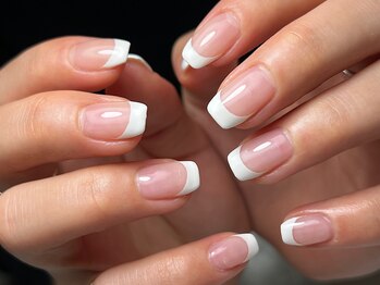 ネイルサロン プール ヴー(Nail Salon Pour Vous)/【シンプル】フレンチネイル
