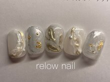 リロウ(relow)/ミラーアート×花