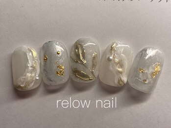 リロウ(relow)/ミラーアート×花