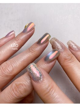 ウロネイルズ(ulo nails)/オーロラ×フラッシュ