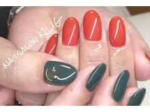 ネイルサロン キリグ(KILIG)/ちぐはぐ秋2カラー