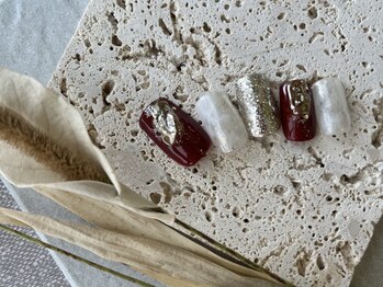 トータル ビューティ ケイハン(KEIHAN)/12月ニュアンス定額ネイル