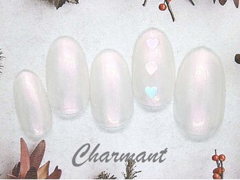 シャルマン(Charmant)/ハート×ホロネイル