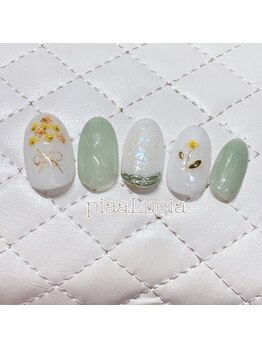ピアルシア(piaaLucia)/押し花ネイル