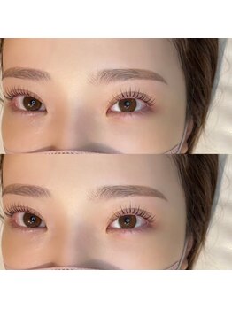 アンフルール 千葉店(Une fleur)/【パリジェンヌ&アイブロウ】