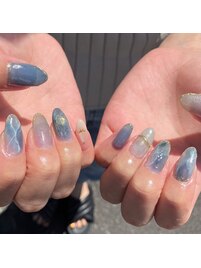 大理石ネイル