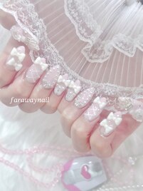 リボンネイル☆持込デザイン♪