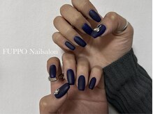 フーポ(FUPPO)/ネイビーマットワンカラー