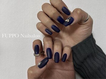 ネイビーマットワンカラー