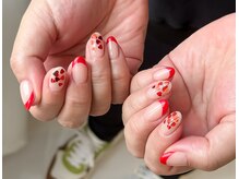 ワンアンドオンリー(One&Only)/赤フレンチ×ハートホロ