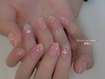 【ちゅるん海ネイル】