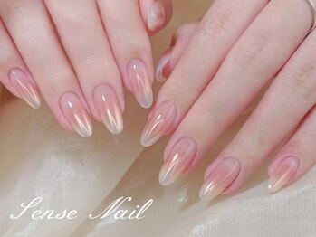 センスネイル 北千住店(Sense Nail)の写真/SNSで話題沸騰！大人気のちゅるんマグネットネイルが、オフ込み60分で叶う♪時短なのに仕上がりキレイ◎