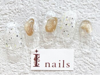 アイネイルズ 梅田店(I nails)/立体マグネットニュアンス¥7700