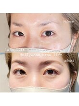ネネ(nene.)/lash lift×Hollywood brow lift
