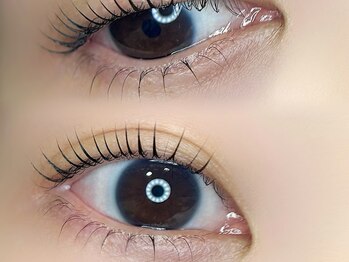 ソル ラッシュアンドブロウ(SOL lash&blow)/上下パーマ