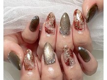 ジェー エス シー ネイル(J.S.C.nail)/ニュアンス/アートネイル/秋
