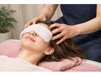 グランディオールベベ 足利店(Grandior bebe)の写真/寝つけない夜に。脳の緊張をゆるめ、深い眠りへ導く“睡眠ヘッドスパ”で心身をリセット。