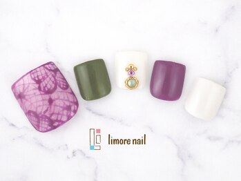 リモアネイル(limore nail)/【フット】レース☆ 