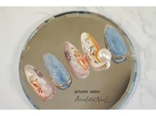 アムレート ネイル 蕨(Amuleto NaiL)/マグネット＆ニュアンスアート