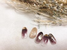 キキネイル たまプラーザ店(kikinail)/3月定額B 塗りかけネイル