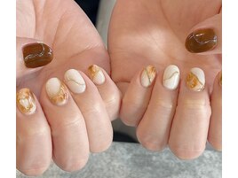 カフェラテネイル