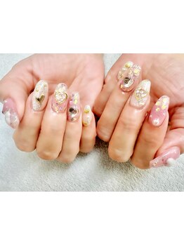 手描きアートが得意なサロン