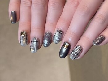 エーナイン 利府店の写真/【お好みのネイルがきっと見つかる☆】最旬トレンドやシンプル～個性派まで豊富なデザインを定額でご用意♪