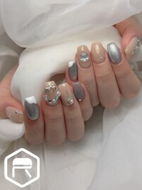 クリスマスネイル