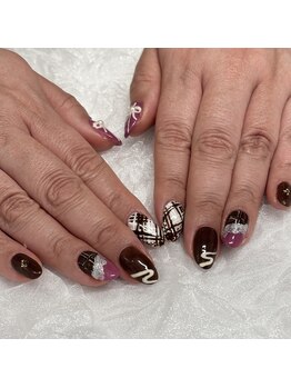 トーン(TONE)/バレンタインネイル