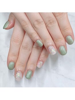 ネイルズ アヴァンティ(Nails Avanti)/定額ジェル アート4本付き¥7300