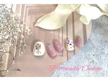 ピュアネイルアンドオンディーヌ/【定額フットデザイン】