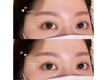 アンフルール 銀座店(Une fleur)/【まつげパーマ×アイブロウ】