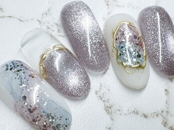 チェリーズネイル(Cherrys Nail)/レイニー ニュアンスネイル