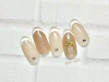 ライト ネイルズ ニシノミヤ(light nails NISHINOMIYA)/フレンチネイル