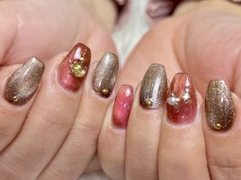 クリスマスネイル