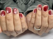 ミスネイル みどり町店(Ms.naiL)/情熱の赤マグネット☆